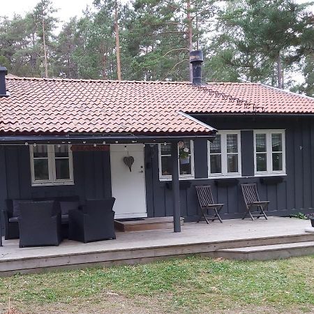 Hallestrand Cottage Krabban Stromstad Bagian luar foto
