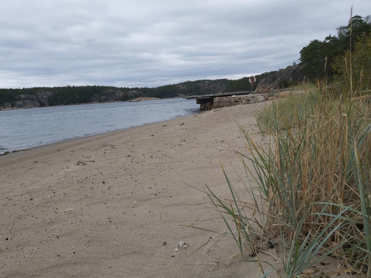 Hallestrand Cottage Krabban Stromstad Bagian luar foto